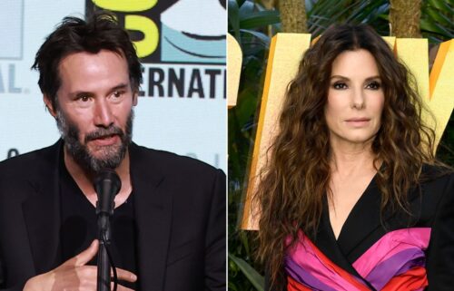 Keanu Reeves and Sandra Bullock reunited to celebrate the 30th anniversary of one of their most famous films together on October 8.