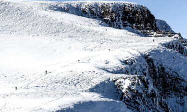 Alpe du Grand Serre in France's Isère region has seen snowfalls decline in recent years.