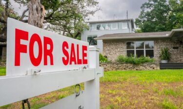 A home available for sale is shown on May 22 in Austin