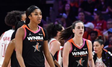 Angel Reese and Caitlin Clark were teammates in the 2024 WNBA All-Star Game.