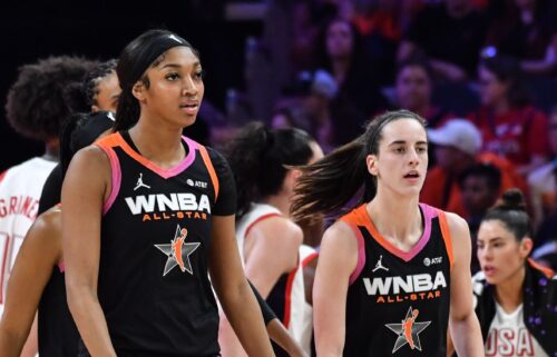 Angel Reese and Caitlin Clark were teammates in the 2024 WNBA All-Star Game.