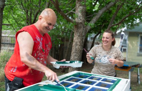 Storey has also been able to pass the “leadership” baton to enthusiastic and dedicated airmen to give them opportunities to shine off the base. For every project