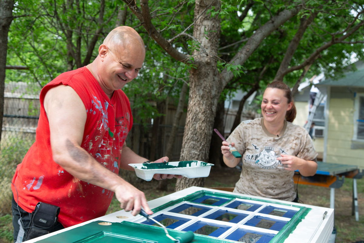 <i>Allie Torgan/CNN via CNN Newsource</i><br/>Storey has also been able to pass the “leadership” baton to enthusiastic and dedicated airmen to give them opportunities to shine off the base. For every project