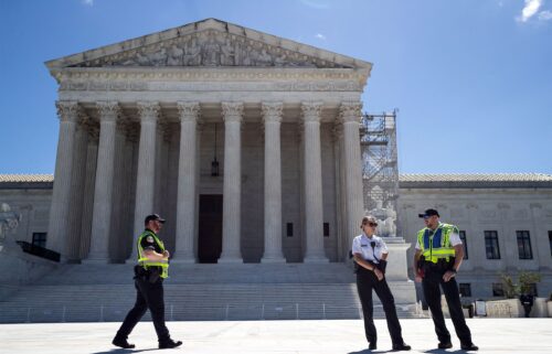 An undated photo of the US Supreme Court in Washington