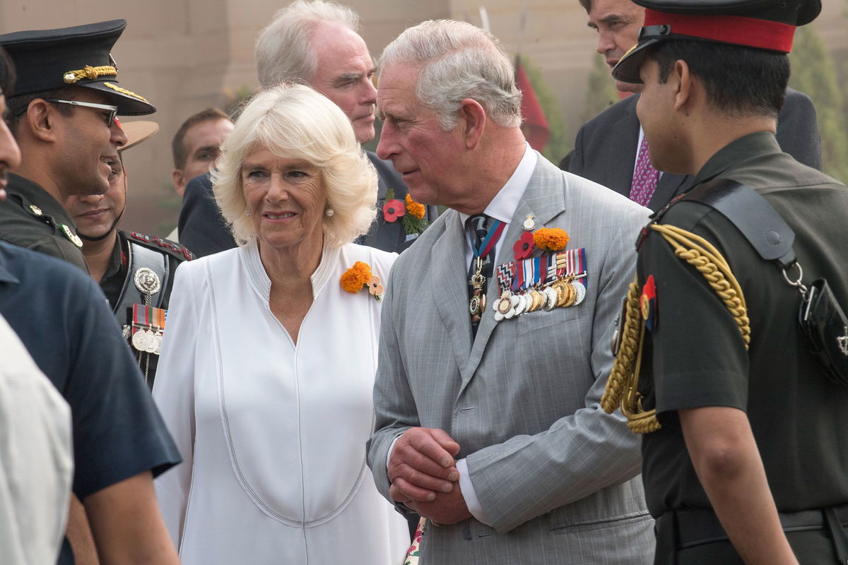 <i>Arthur Edwards/WPA Pool/Getty Images via CNN Newsource</i><br/>Then-Prince Charles and Camilla during a visit to India on November 9