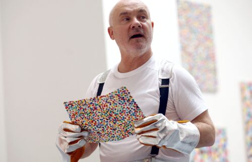 Damien Hirst is one of Britain's most famous artists.