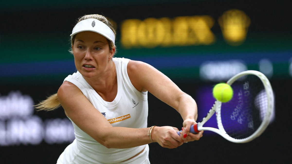 <i>Matthew Childs/Reuters via CNN Newsource</i><br/>Danielle Collins will return to tennis in 2025.