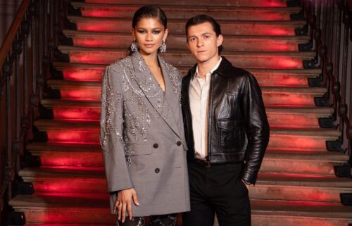 Zendaya and Tom Holland