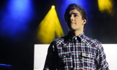 Liam Payne on stage in 2012.