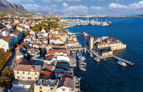 Kastel Gomilica on Croatia's coast is still dazzling in autumn.