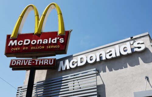 The McDonald's logo is displayed at a restaurant in Burbank