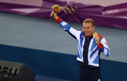 Chris Hoy won two of his six Olympic gold medals on home soil at the London 2012 Games.