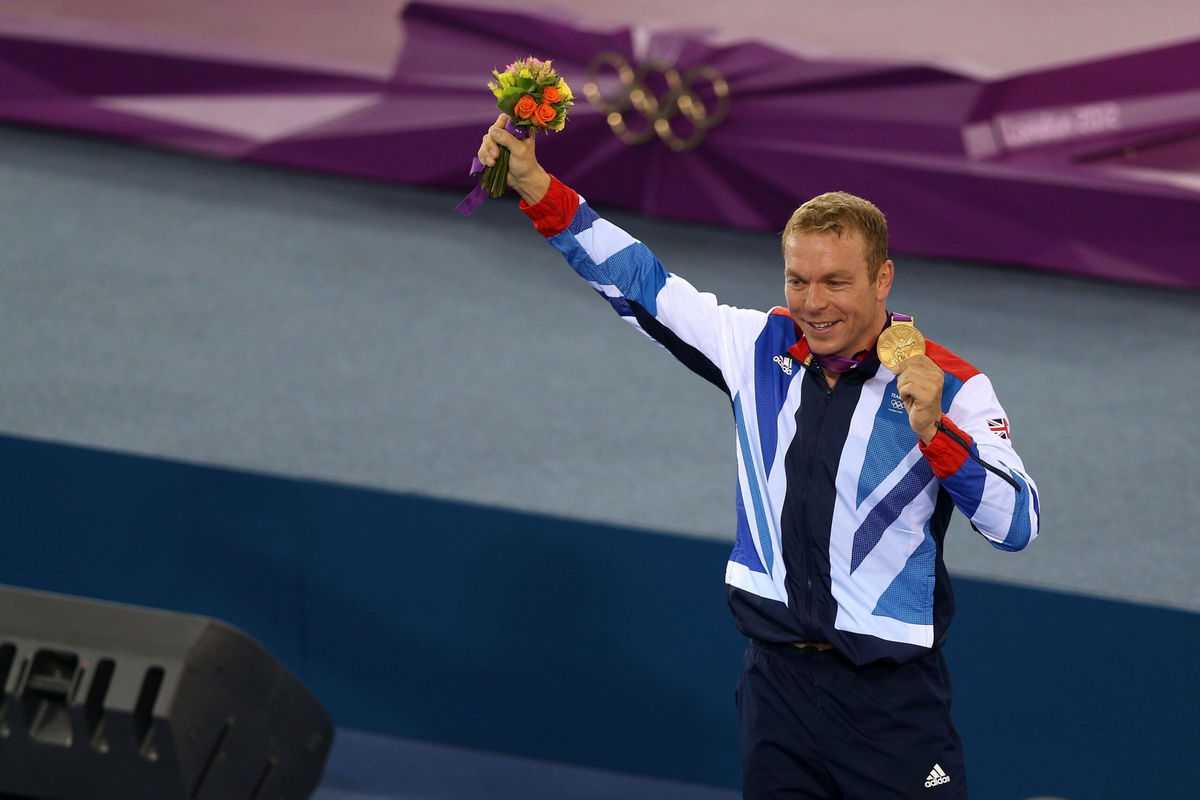 <i>Clive Brunskill/Getty Images via CNN Newsource</i><br/>Chris Hoy won two of his six Olympic gold medals on home soil at the London 2012 Games.