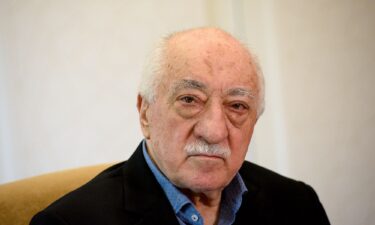 US-based Turkish cleric Fethullah Gulen is pictured at his home in Saylorsburg