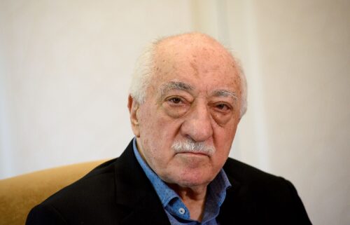 US-based Turkish cleric Fethullah Gulen is pictured at his home in Saylorsburg