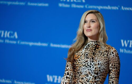 Reporter Olivia Nuzzi arrives for the White House Correspondents' Association dinner at the Washington Hilton in Washington