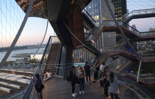 The Vessel at Hudson Yards in New York City reopened Monday with safety netting after four suicides forced its closure in 2021.