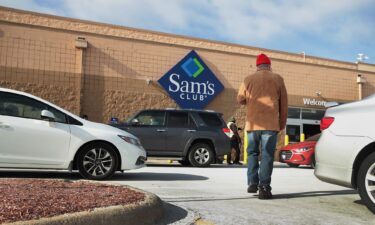 Shoppers head into a Sam's Club store in January 2018 in Streamwood