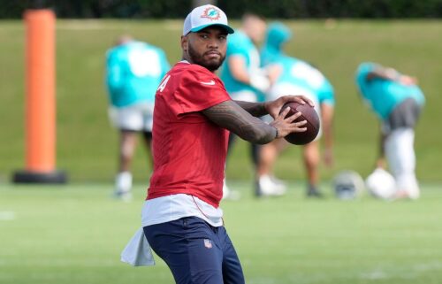 Miami Dolphins quarterback Tua Tagovailoa