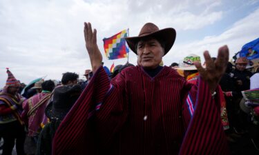 Former President Evo Morales