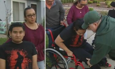 Just a day after Miguel Silva's wheelchair was stolen