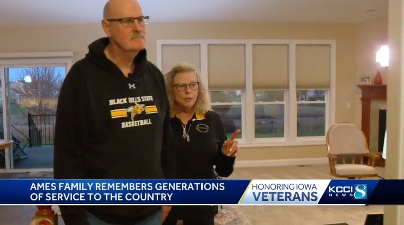 <i>KCCI via CNN Newsource</i><br/>A central Iowa couple is reflecting on the meaning of military brotherhood this Veterans Day