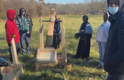 Students from the School District of Philadelphia undertook a challenge to help cut into that waste. The goal was to encourage others to not toss their discarded pumpkins and instead recycle them – while having some fun in the process.