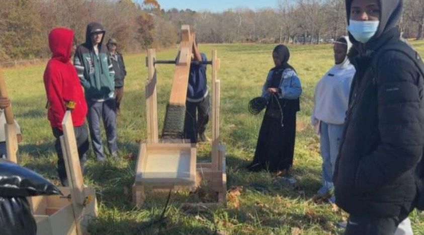 <i>KYW via CNN Newsource</i><br/>Students from the School District of Philadelphia undertook a challenge to help cut into that waste. The goal was to encourage others to not toss their discarded pumpkins and instead recycle them – while having some fun in the process.