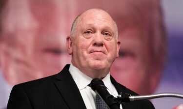 Tom Homan delivers the keynote speech at the Columbiana County Lincoln Day Dinner in Salem