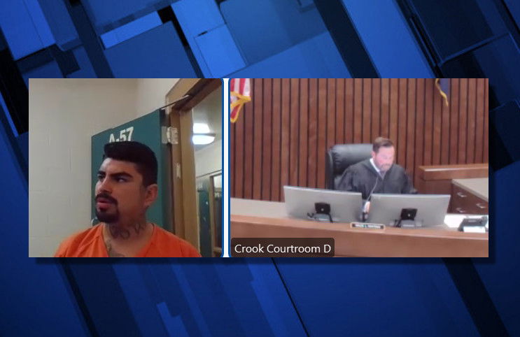 Victor Manuel Romero Jr. appeared by video Monday from Jefferson County Jail before Crook County Judge Wade Whiting, who entered not-guilty pleas on his behalf to murder, kidnap charges.