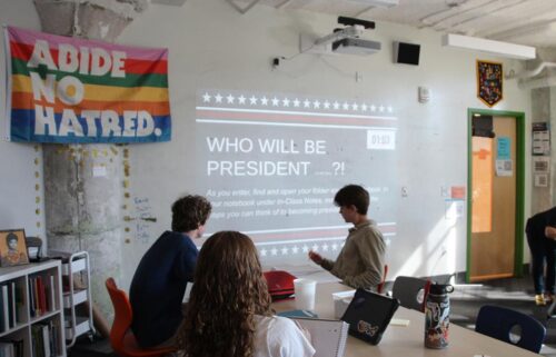 How are teachers bringing the presidential election to classrooms? In very different ways.