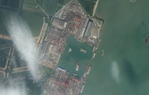 Another view of the satellite imagery captured on October 23