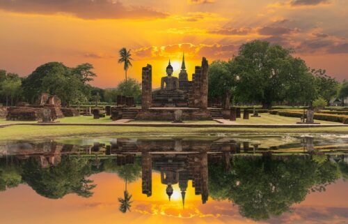 Sukhothai was the first capital of the Kingdom of Siam