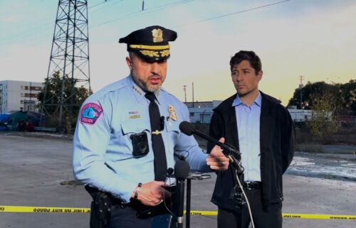 Minneapolis Police Chief Brian O'Hara speaks during a press conference on October 28 in Minneapolis.