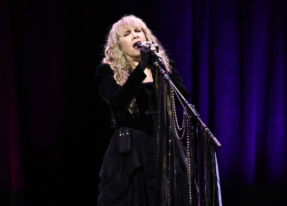 <i>Jamie McCarthy/Getty Images via CNN Newsource</i><br/>Stevie Nicks performing in 2023.