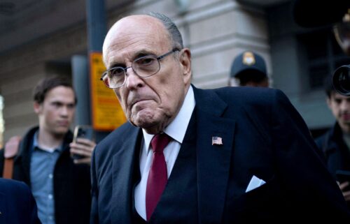 Former New York Mayor Rudy Giuliani departs the U.S. District Courthouse after he was ordered to pay $148 million in his defamation case in Washington