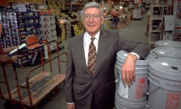 Home Depot cofounder Bernard "Bernie" Marcus in a 1998 photo.