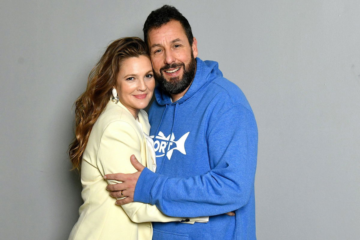 <i>Craig Barritt/Getty Images via CNN Newsource</i><br/>Drew Barrymore and Adam Sandler are pictured here in 2022.