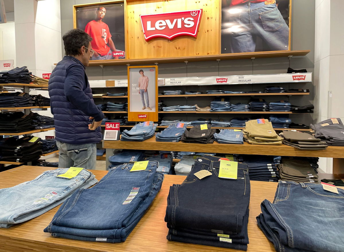 <i>Justin Sullivan/Getty Images via CNN Newsource</i><br/>Companies like Levi's are cutting down on endless choices.