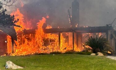 The Mountain Fire in Ventura County