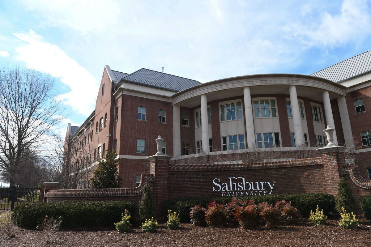 <i>Megan Raymond/Salisbury Daily Times/USA Today/Imagn Images via CNN Newsource</i><br/>Twelve students at Salisbury University in Maryland allegedly targeted a man “due to his sexual preferences” and lured him to an off-campus apartment where they beat him