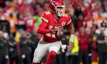 Patrick Mahomes and the league-leading Kansas City Chiefs are in action on Sunday afternoon.