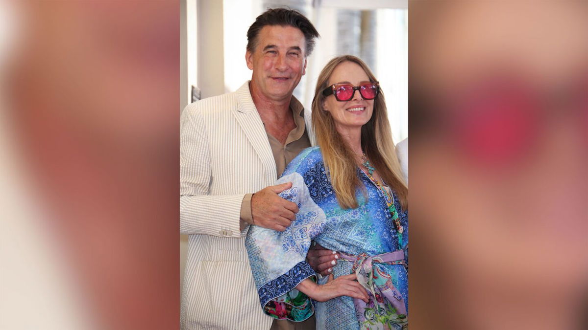 <i>Matt Baron/BEI/Shutterstock via CNN Newsource</i><br/>Billy Baldwin and Chynna Phillips are pictured here in July.