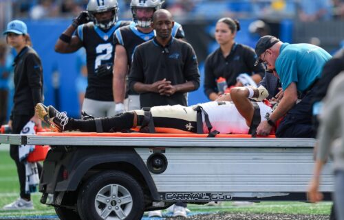 New Orleans Saints wide receiver Chris Olave was stretchered off the field and taken to a local hospital after suffering his second concussion of the season on November 3.