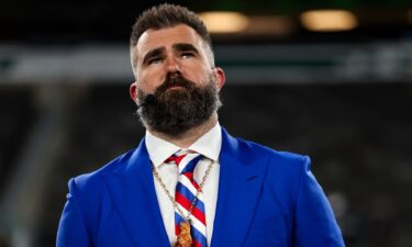 Jason Kelce issued an apology after a viral video captured a “heated moment” in which the retired Super Bowl champion spiked a fan's cellphone.