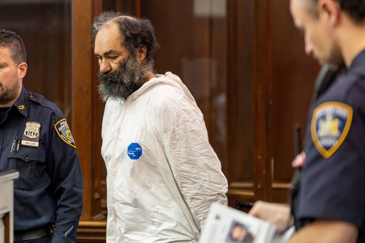 <i>Steven Hirsch/Pool/Reuters via CNN Newsource</i><br/>Ramon Rivera appears for his arraignment in New York Criminal Court on Tuesday.