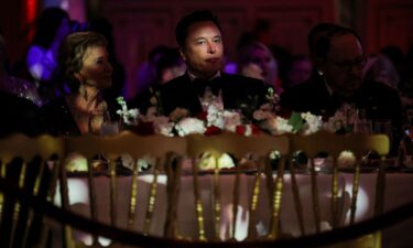 Elon Musk attends the America First Policy Institute gala at Mar-A-Lago in Palm Beach