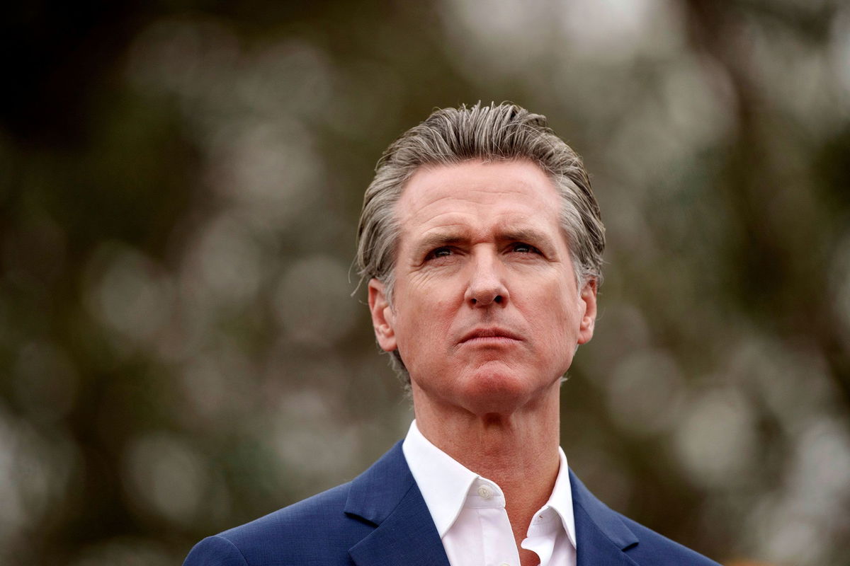 <i>Eric Thayer/AP via CNN Newsource</i><br/>California Gov. Gavin Newsom is proposing to keep the $7