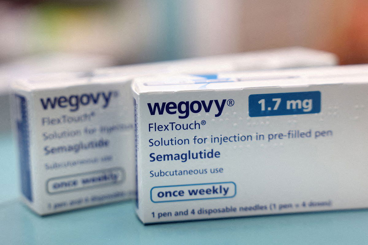 <i>Hollie Adams/Reuters/File via CNN Newsource</i><br/>Boxes of Wegovy are seen at a pharmacy.