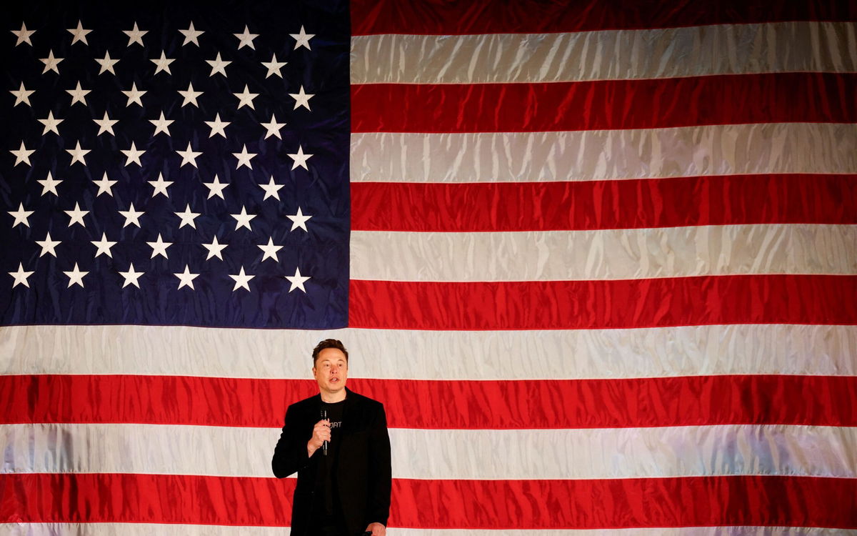 <i>Rachel Wisniewski/Reuters via CNN Newsource</i><br/>Elon Musk